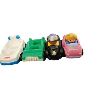Fisher-Price Little People Cars Lot Of 4